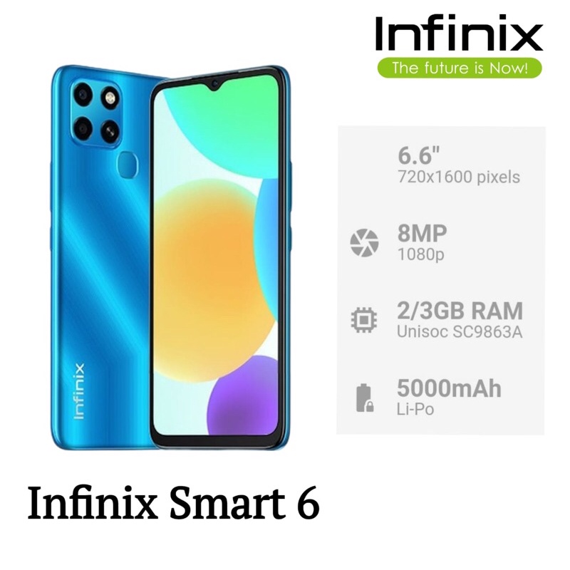 Infinix Smart 6 2/32GB - Infinix Smart 6 nfc 2/32GB