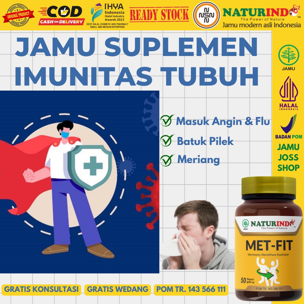 Jual Jamu Obat Herbal Imun Tubuh Vitamin Anak Dewasa Suplemen Daya ...