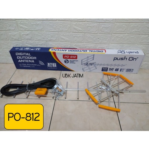 Antena TV Digital - Antena TV Luar / Antena TV Outdoor Push On PO 812