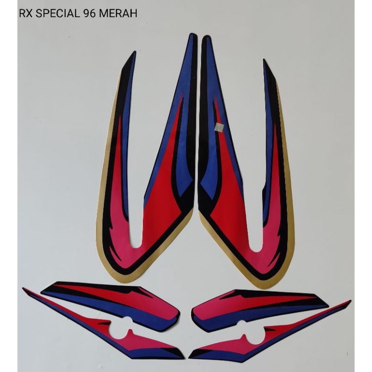 STRIPING ORI YAMAHA RX Spesial Th 1996/warna merah