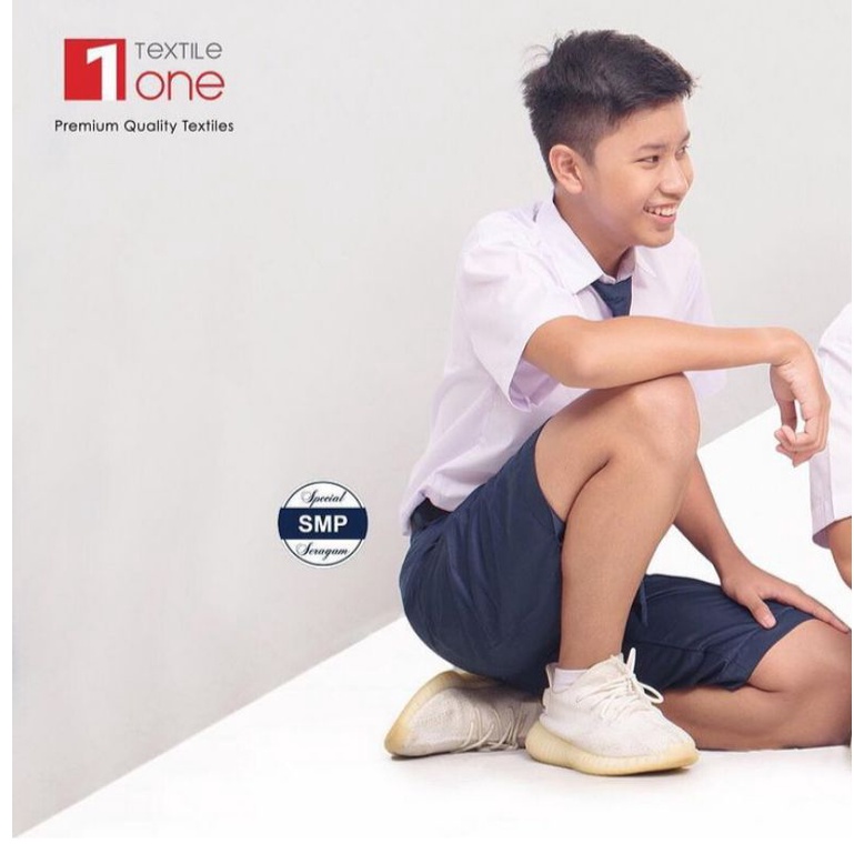 Kain seragam sekolah Celana Biru SMP Textileone/Kain berkualitas/Kain Seragam