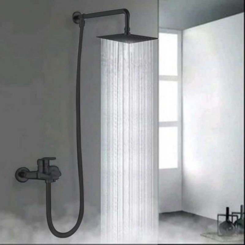 kran panas dingin paket head shower/shower rain/kran shower/wall shower stenlies