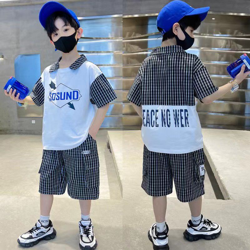 (LOLI-JKT) BOY-73 SETELAN ANAK COWOK MODEL SOSUND SIZE 90-150