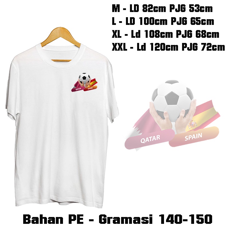 Baju Spain Piala Dunia Unisex