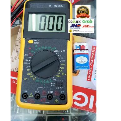 Multitester Digital DT 9205A DT9205A ORIGINAL