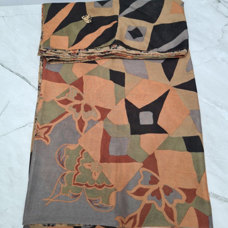 Jilbab Heaven Lights Motif Voal Ultrafine