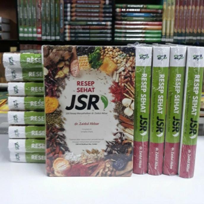 

PROMO BUKU RESEP SEHAT JSR (Jurus sehat Rasulullah )dr Zaidul akbar,original