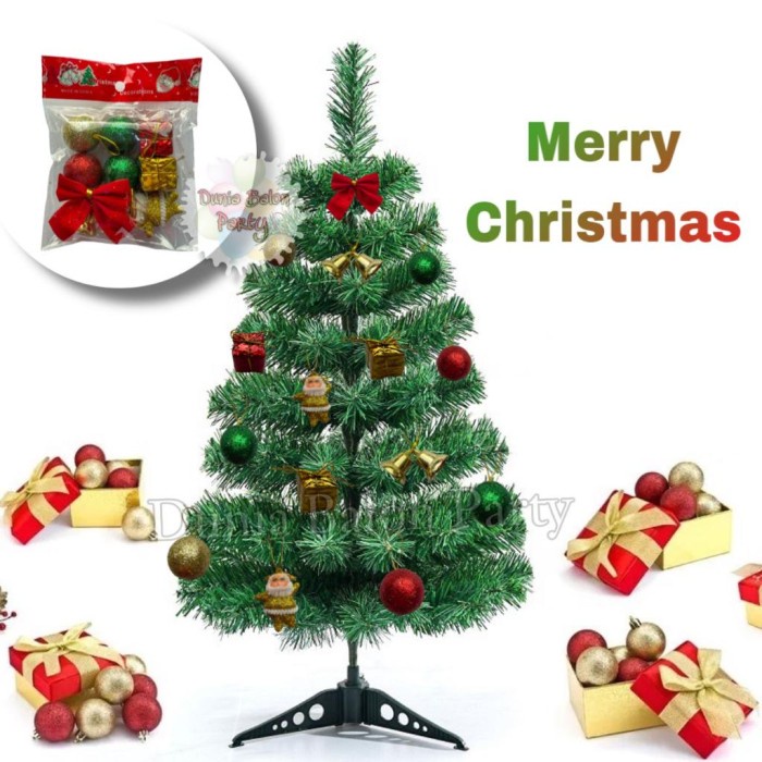 SET OPP OSKKL 22185 Hiasan Aksesoris Gantungan Ornamen Pohon Natal
