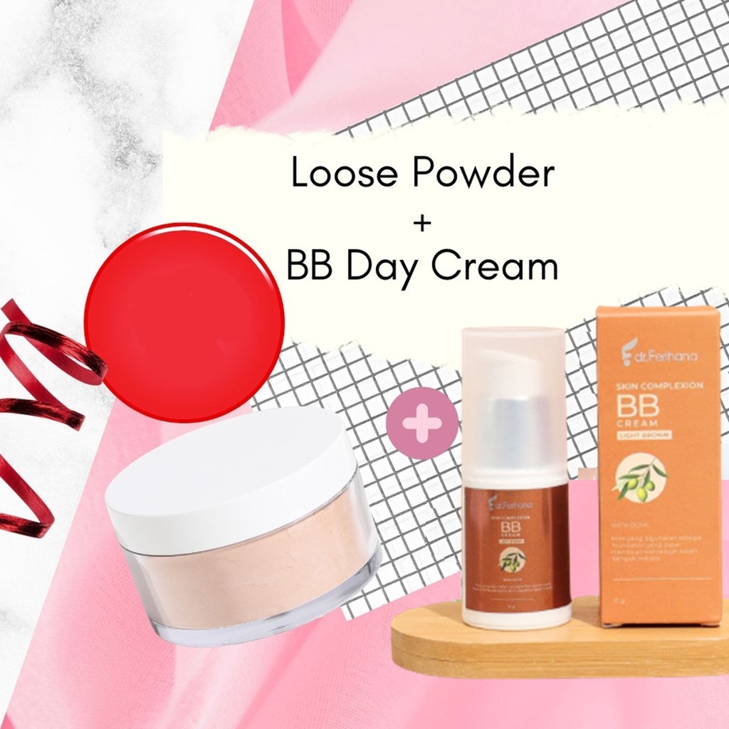 BUNDLING LOOSE POWDER + BB DAY CREAM