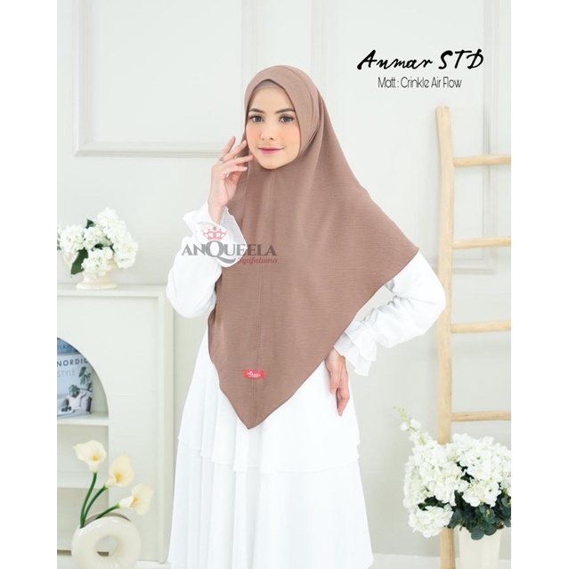 Hijab Instan | ANMAR STD | Bergo hijab instan | Hijab Haji & Umroh | Anqueela Syafaluma