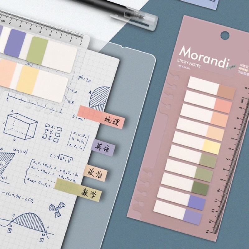 

Penggaris Sticky Notes 2in1