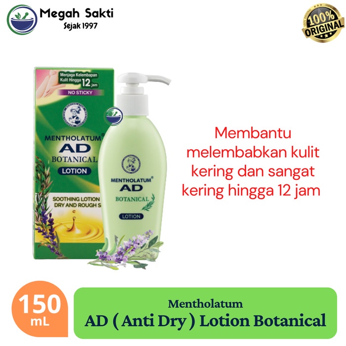 ❣️Rakkistore99❣️ Mentholatum AD Lotion | Mentholatum AD Botanical Lotion 150ml