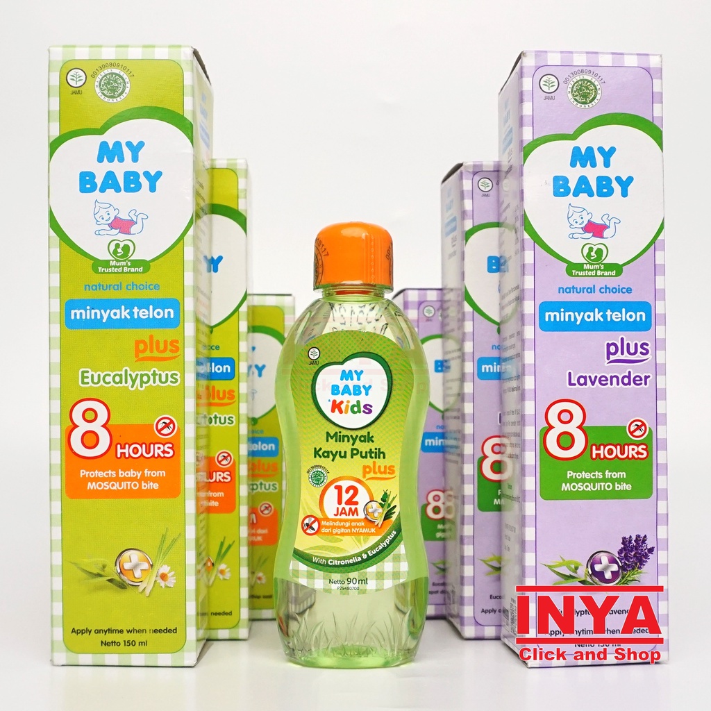 MINYAK TELON PLUS LAVENDER MY BABY 150ml - Bayi &amp; Anak