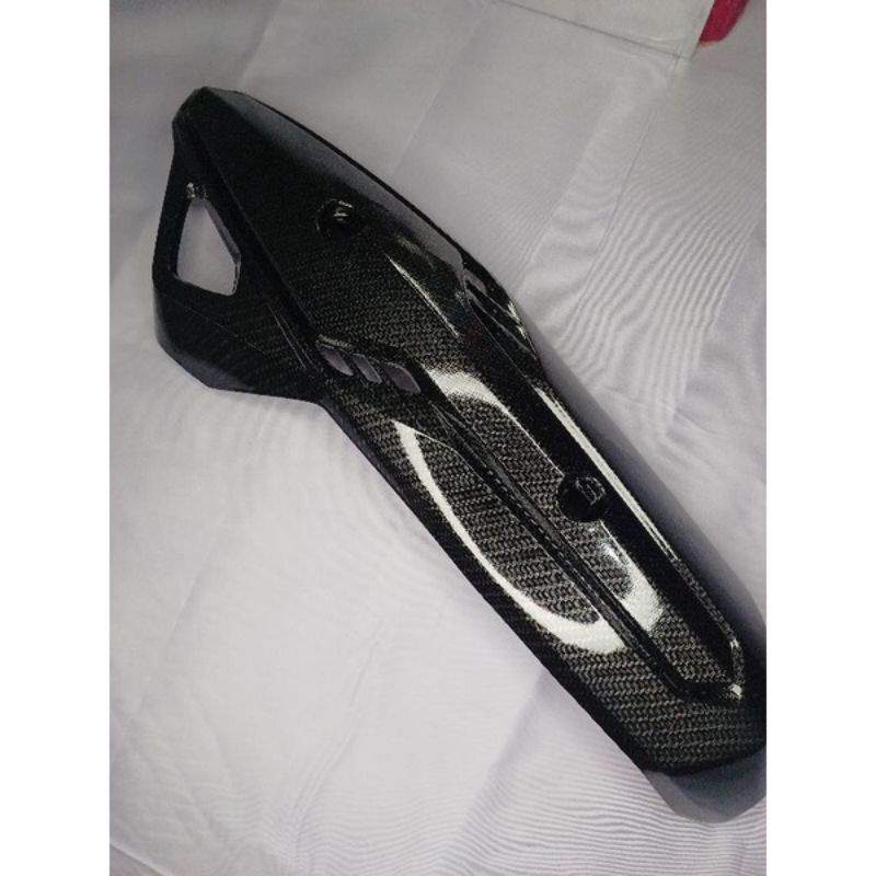 Cover Knalpot Carbon Vario 125 old original honda