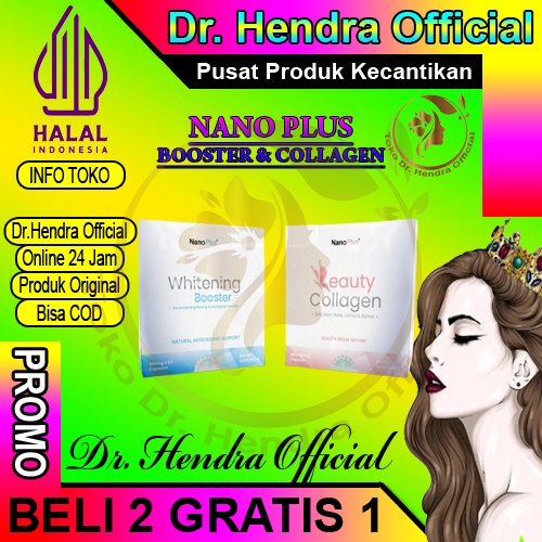 [ PROMO ] Whitening Booster Nano Plus Kapsul Pemutih Badan isi 60 kapsul 400mg Memutihkan Kulit Selu