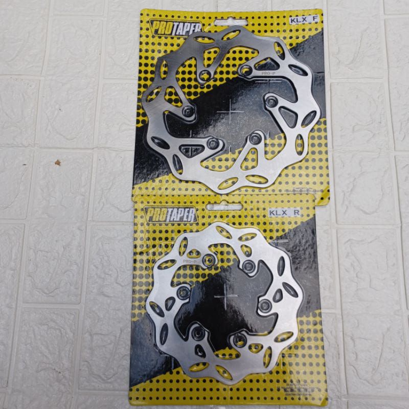 piringan cakram klx depan belakang set standar variasi