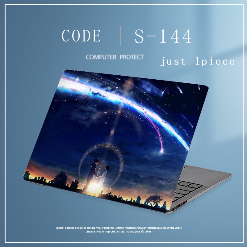 1pc Universal Menyesuaikan Pola COD Skin Stiker Cover Laptop Untuk huawei matebook 14magicbook14 Painting Notebook Stickers