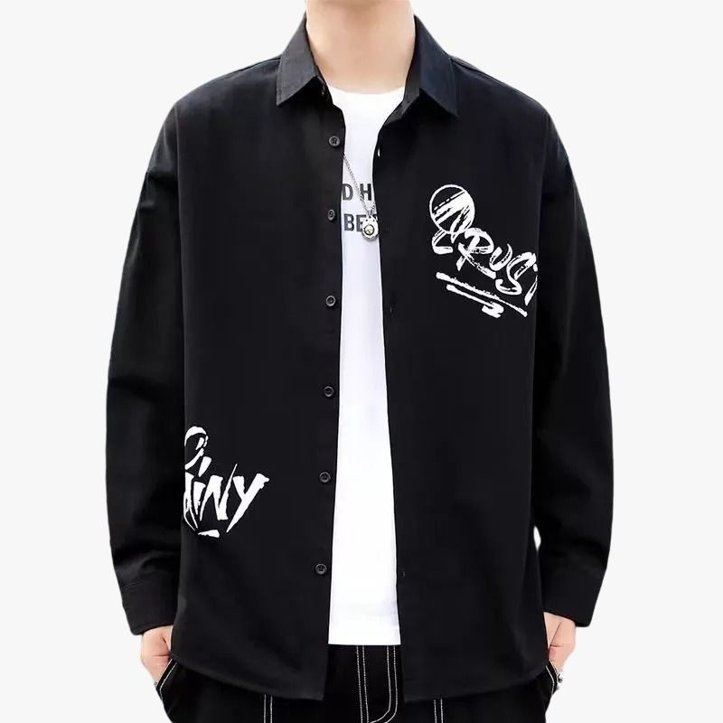 HAYDI-21KEMEJA LENGAN PANJANG IMPORT PRIA WANITA KOREA BTS POLOS ORIGINAL