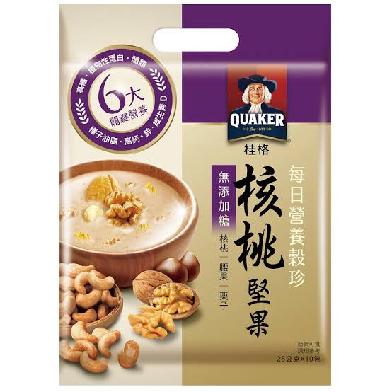 

Quaker Walnut Nuts Herbs & Cereal Beverage (10 sachet)