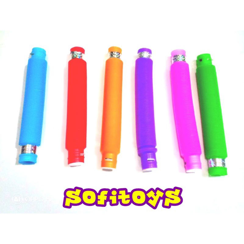 mainan pop light pop tubes lampu stik anak