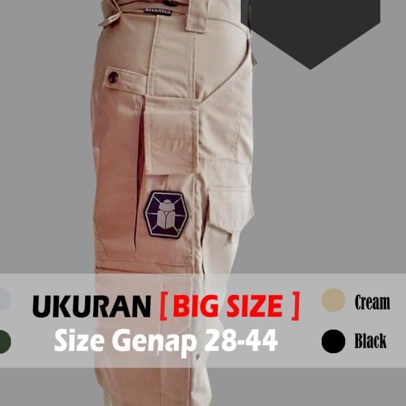 CELANA KITANICA TACTICAL PANTS - Hitam, 28