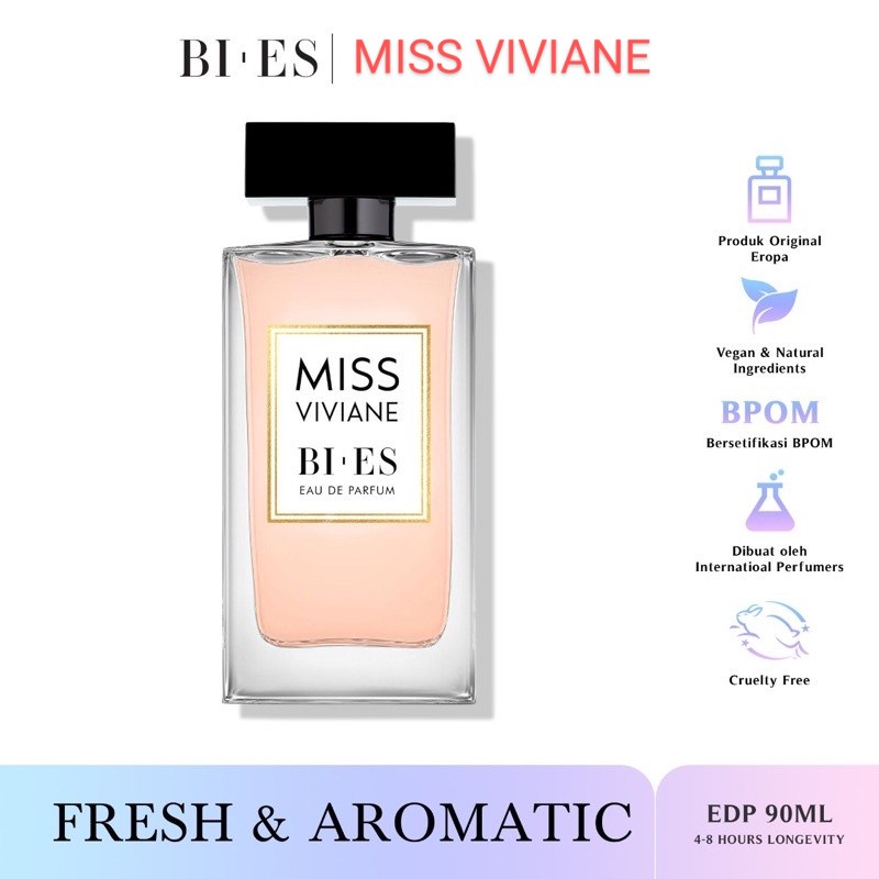 BIES Miss Viviane Parfum For Woman EDP 90 ML