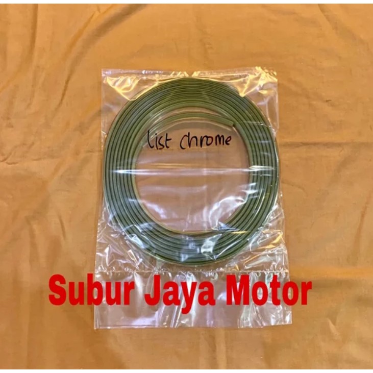 List Chrome untuk Karet Kaca Depan dan Belakang - Honda Life N360