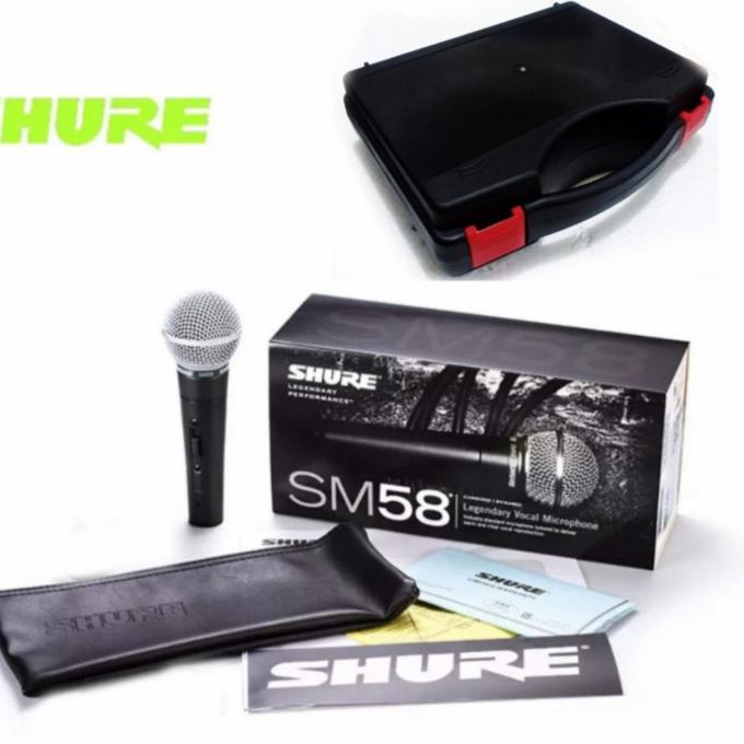 Shure SM-58 mic / Microphone kabel original / mikrofon shure sm58