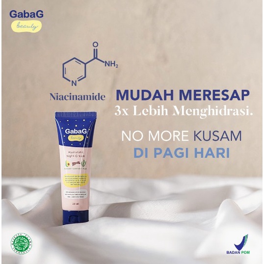 Gabag Beauty - Hydrating Night Cream 20ml