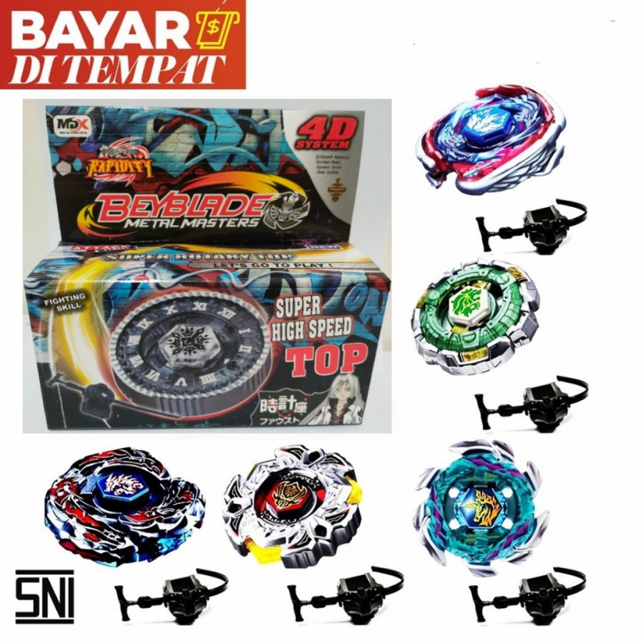 Mainan Anak Gangsing BeyBlade Metal - Gasing BeyBlade Metal - BeyBlade Metal Masters