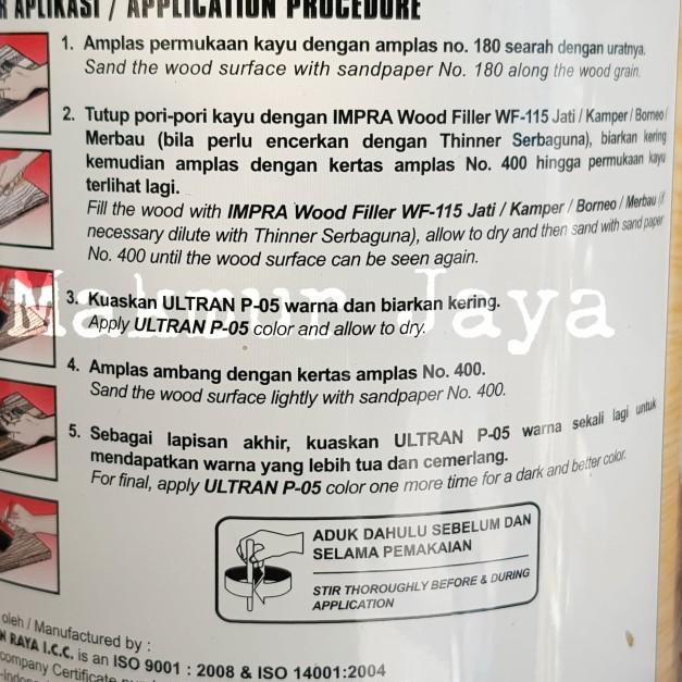 Propan Ultran P05 P-05 Plitur Kayu Ebony