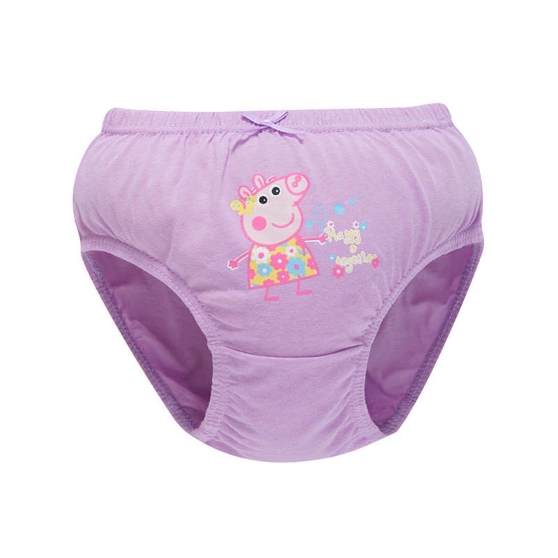 SET Celana Dalam Anak Perempuan Bahan Katun Import Premium Gambar PeppaPig Pink Isi 5 Pcs Free Box Lucu Celana Dalam Anak Bahan Katun Lucu Kolor Anak Murah