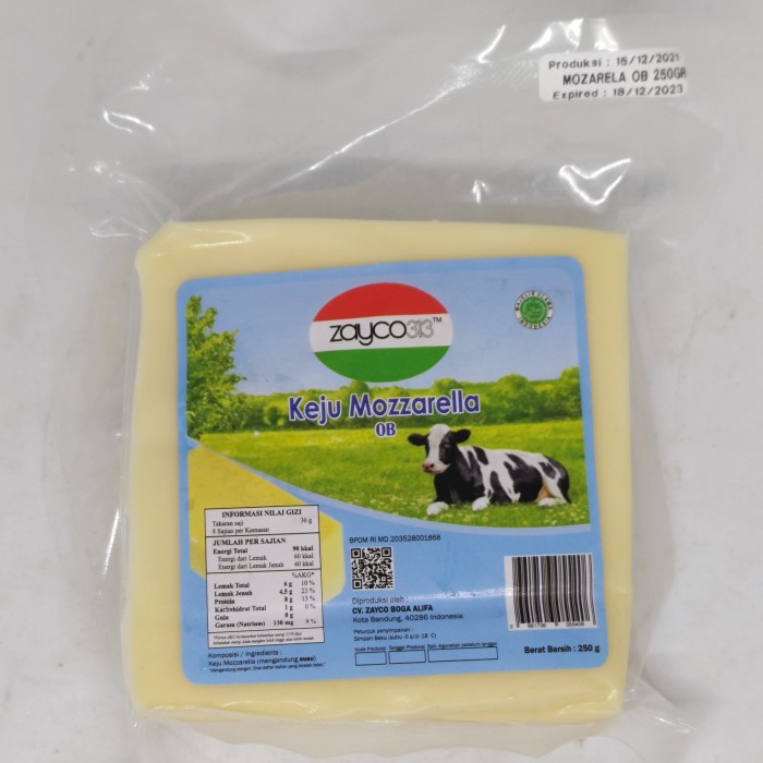 

NEW Oldenburger Mozarella Cheese 250gr