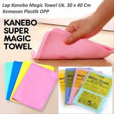 Lap Kanebo Monster 32x21 cm Serat Chamois Polos Lembaran Microfiber Kain Serbaguna Dapur Mobil Motor