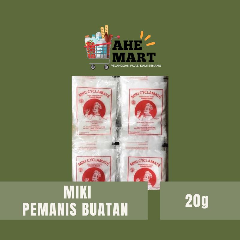 

MIKI PEMANIS BUATAN 20g