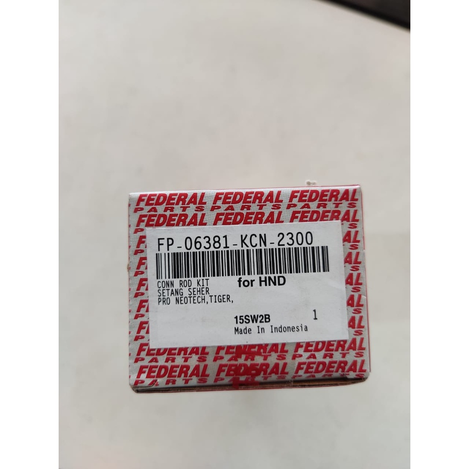 Stang Seher FEDERAL Tiger GL Pro Neotech FP 06381 KCN 2300 Batang Piston