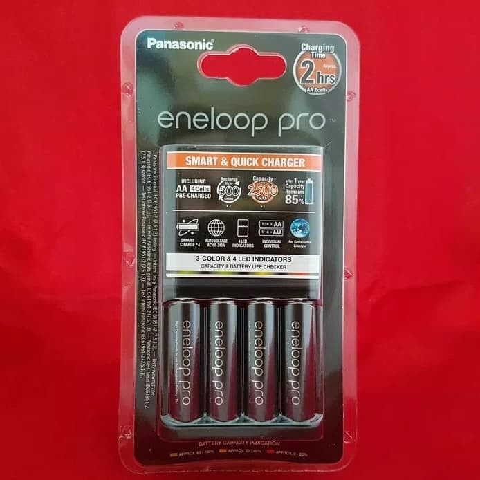 CHARGER PANASONIC ENELOOP PRO 2500 MAH /CHARGER ENELOOP 2500