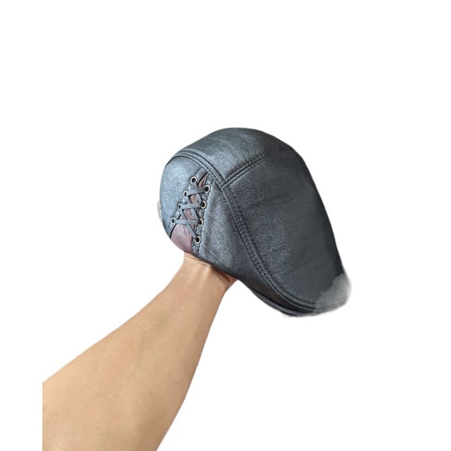 topi kulit domba asli topi kulit terbaru