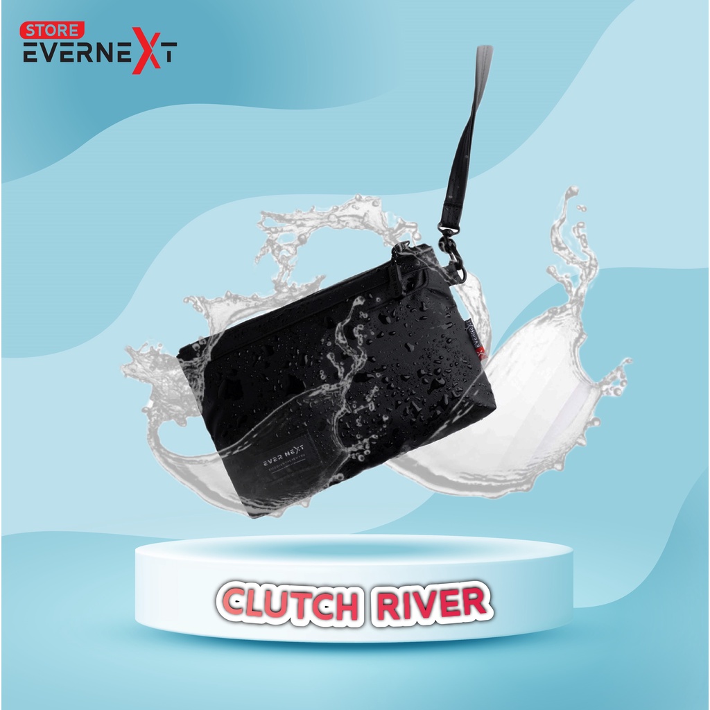 Tas tangan jinjing anti air pouch bag clutch river waterproof - evernext
