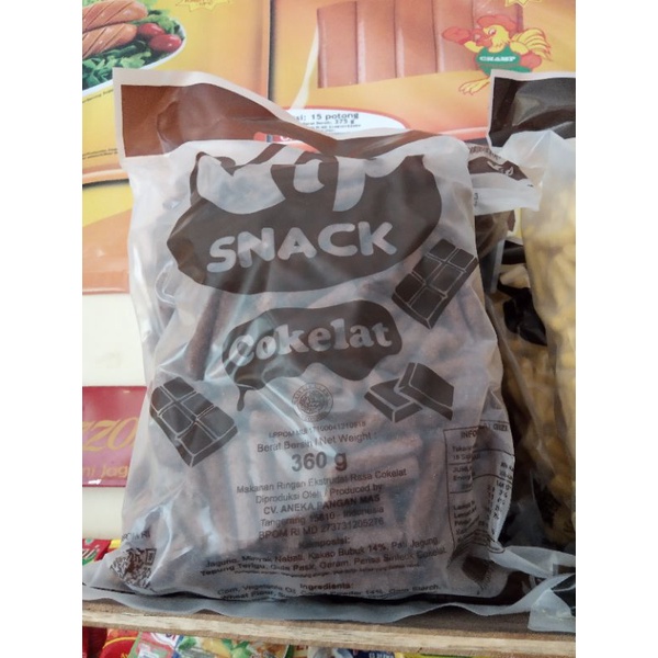 

Snack stick kiloan kemasan bag 360 g banyak isinya snack premium