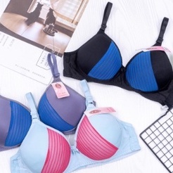 VS - Bra Bh Pakaian Dalam Wanita Push Up Bra Tanpa Kawat 018