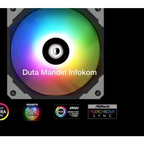 ID Cooling NO-12015 XT Slim ARGB 120mm Cooling Fan PWM Gaming Fan Case