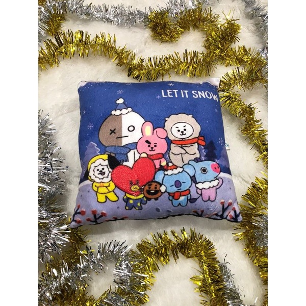 Bantal Chirstmas Kotak Empuk Custom Christmas Kado Natal | Bantal Souvenir Aksesoris Sofa