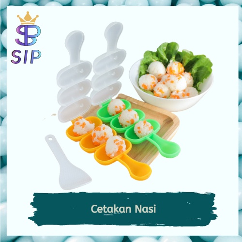 1PC Kreativitas Nasi Bola Cetakan Sushi Pembuat Cetakan DIY Pembuat Sushi Cetakan Beras Butik