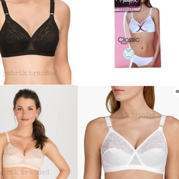 pabrik branded playtex senza ferretto wireless bra beha daleman murah - White 36C