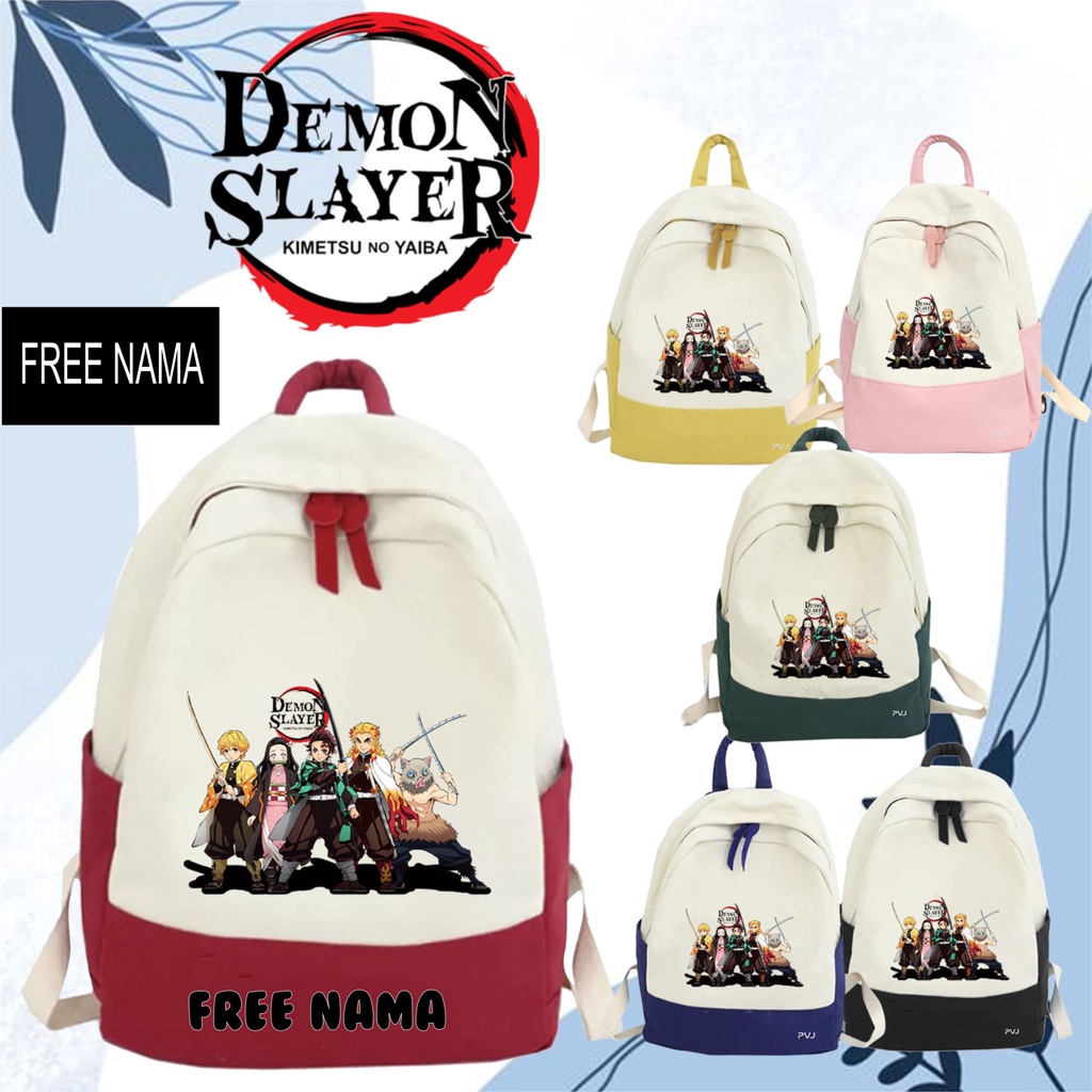 Tas Anime Ransel Kimetsu No Yaiban Demon Slayer
