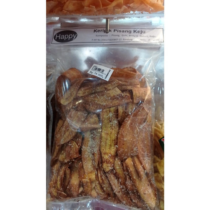 

READY CIKARANG 22 MAR 2025 - KERIPIK KRIPIK PISANG KEJU HAPPY PRIMA RASA PRIMARASA OLEH OLEH BANDUNG VIRAL SALE PROMO PAKET HADIAH BOLU CAKE LEGIT PIA ROTI PIE COOKIES PASTRY LAPIS BIRTHDAY CAKE KUE ULANG TAHUN KULINER CEMILAN DESSERT CROISSANT CROFFLE BU