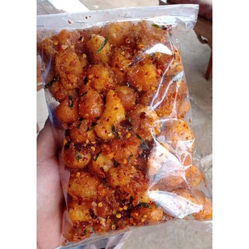 

siomay kriuk pedas gurih