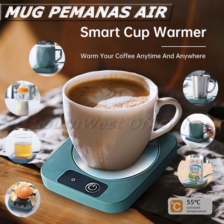 ALAT PEMANAS AIR MINI GELAS PEMANAS AIR GELAS LISTRIK PEMANAS AIR MUG PEMANAS TATAKAN PEMANAS GELAS 