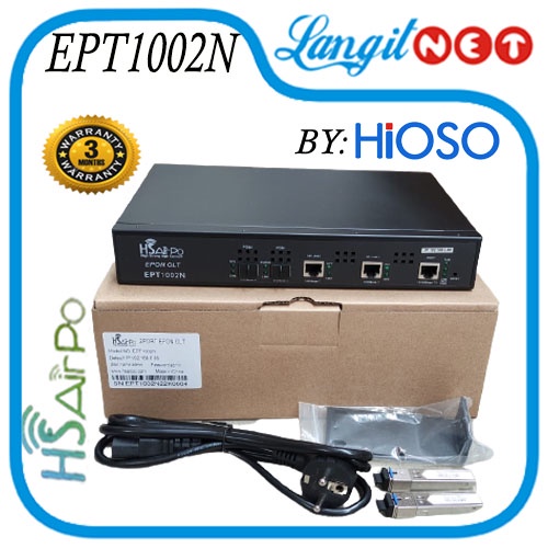 HSAIRPO EPT1002N EPON OLT 2PON EPON OLT 2SFP PON ports with 2 PX20xxx SFP RJ45 UPLINK PORT